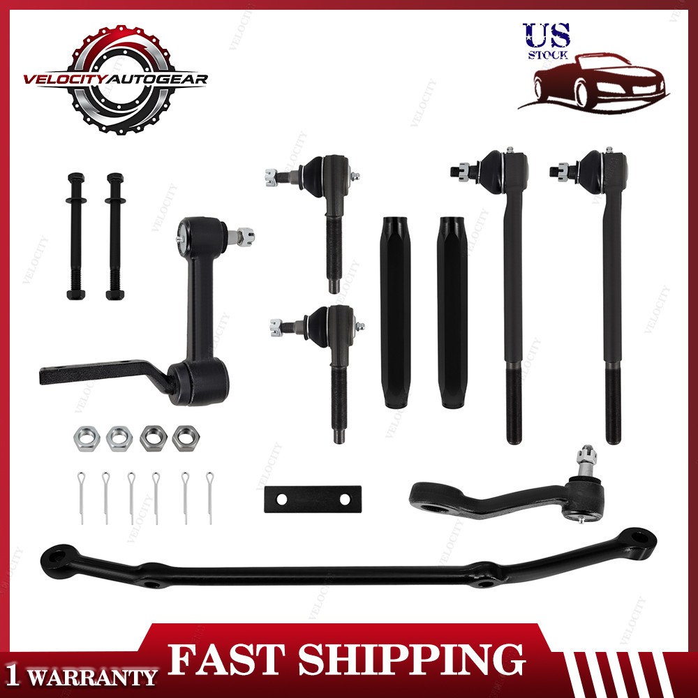 for 1961-1964 Chevy Impala Front Suspension Manual Steering Linkage Kit Tie Rods