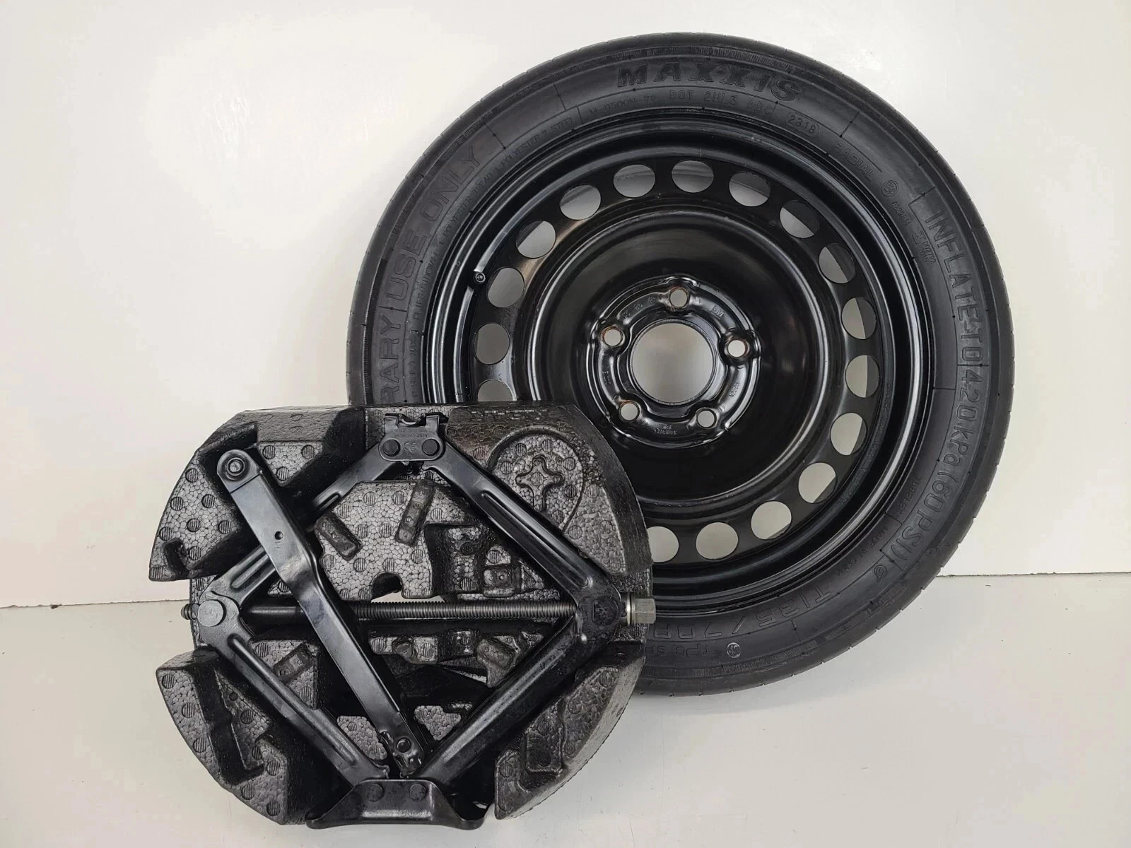 Spare Tire W/Jack Kits Fits 2023-2025 Chevrolet Equinox Compact Donut, Spare Tire W/Jack Kits Fits 2023-2025 Chevrolet Equinox Compact Donut,