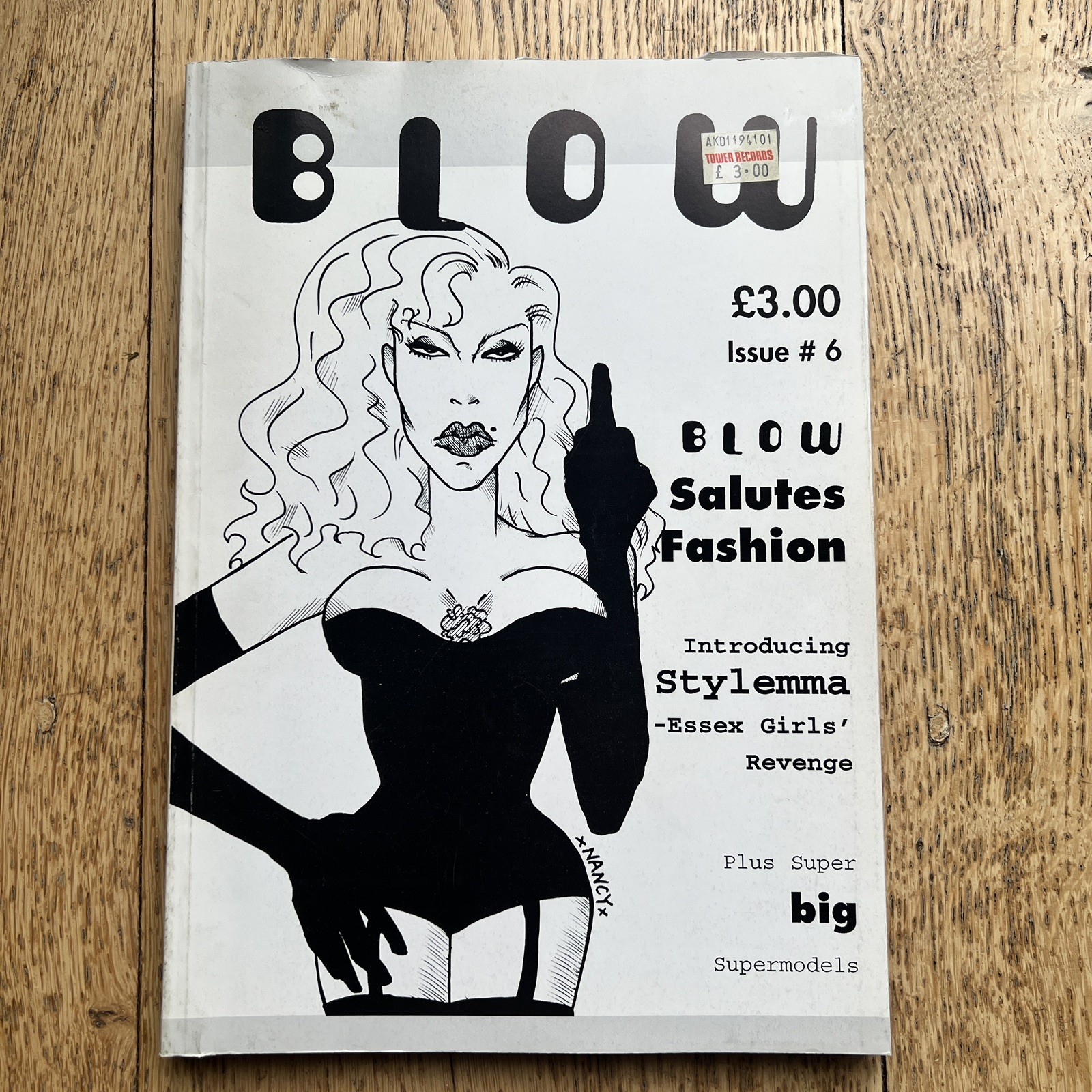 Blow Magazine Issue 6 90s Vintage London Shoreditch Old Street Hackney Retro Blow Magazine Issue 6 90s Vintage London Shoreditch Old Street Hackney Retro