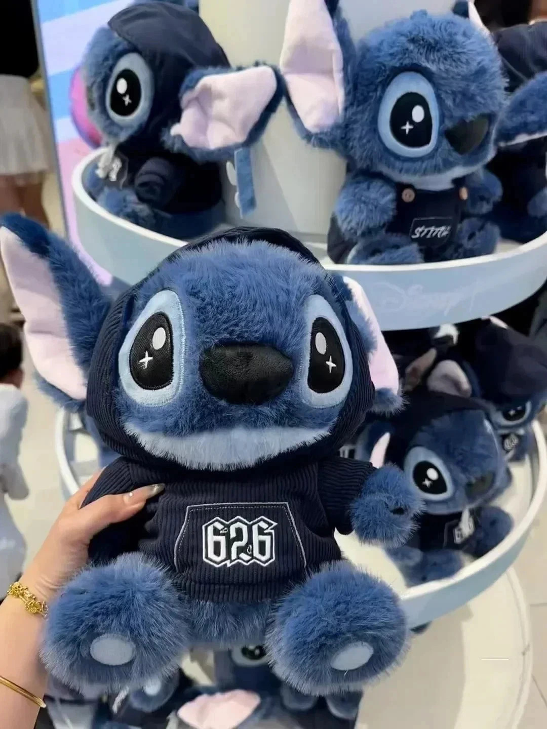 Disney Stitch Plush Doll in Overalls - Cute Anime Stuffed Toy Gift for KidsDecor Disney Stitch Plush Doll in Overalls - Cute Anime Stuffed Toy Gift for KidsDecor