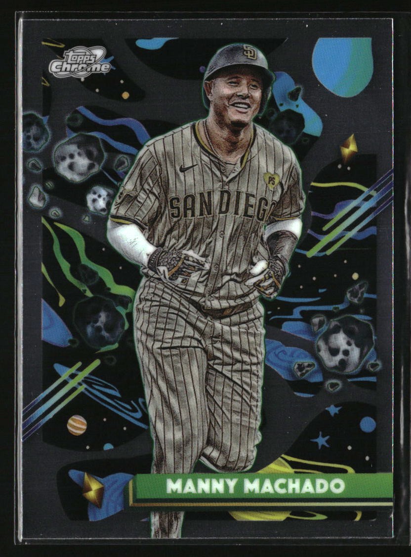 2025 Topps Chrome Cosmic Manny Machado #86 San Diego Padres 2025 Topps Chrome Cosmic Manny Machado #86 San Diego Padres
