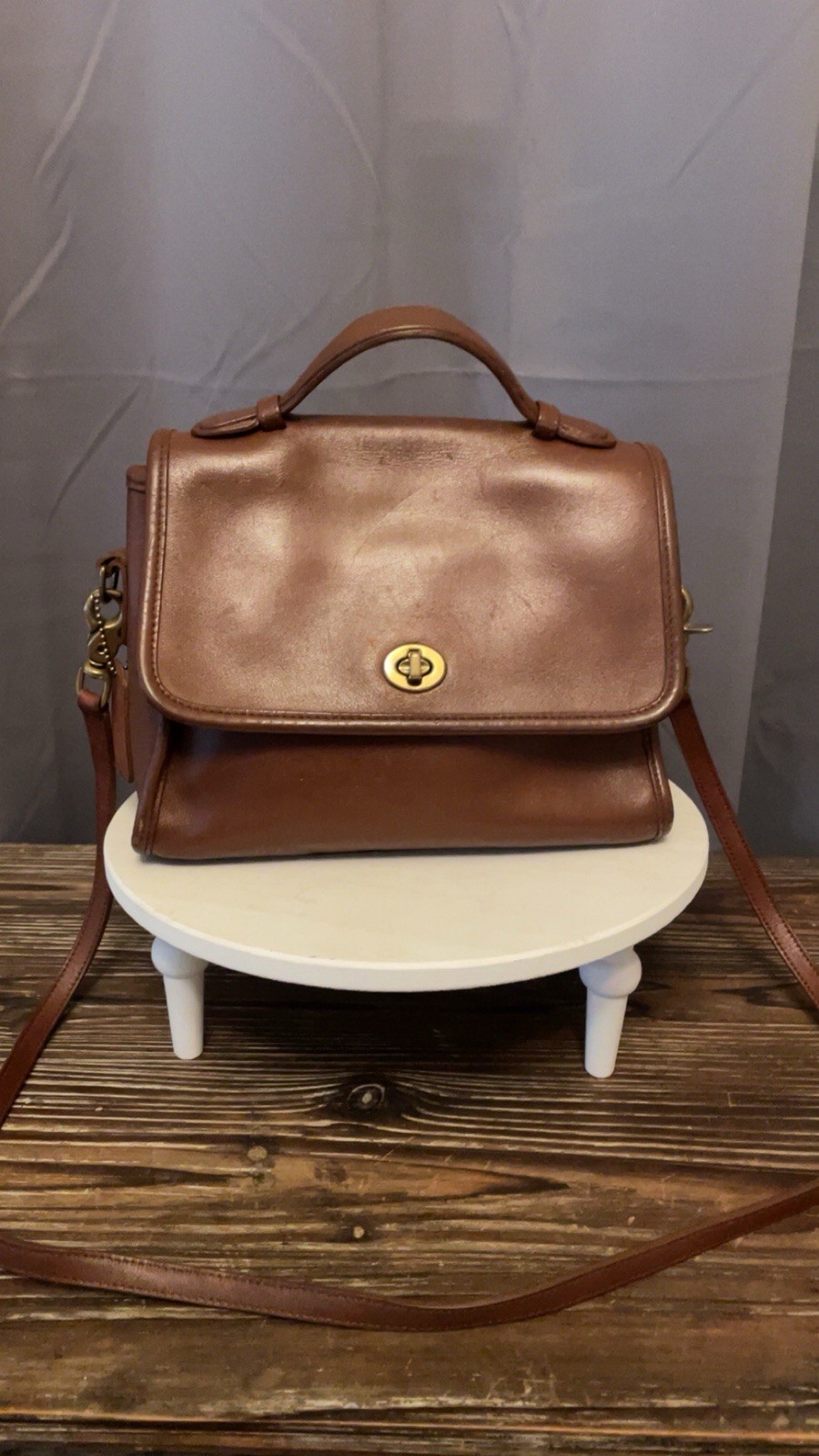 Vintage Coach Court Bag 9870