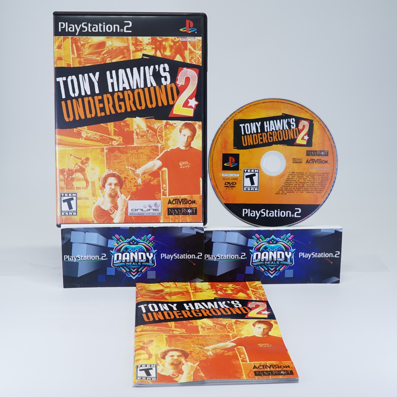 Tony Hawk Underground 2 PS2 CIB W/ Manual - PlayStation 2