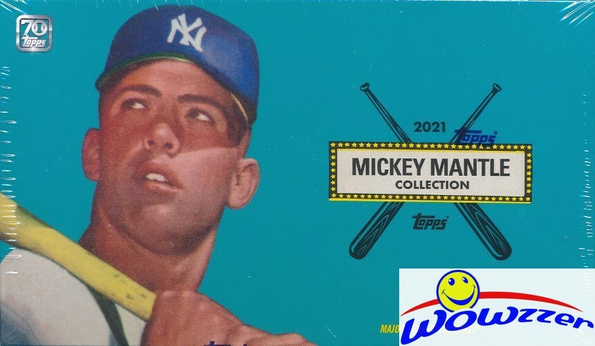2021 Topps MICKEY MANTLE X Factory Sealed HOBBY Box-Look for Parallels & Autos