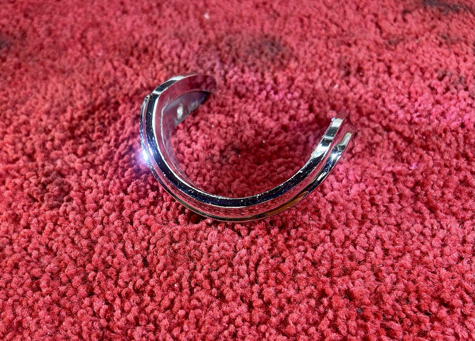 1955 - 1956 PONTIAC “STAR CHIEF” UPPER DASH STEERING COLUMN CHROME BEZEL TRIM A+ 1955 - 1956 PONTIAC “STAR CHIEF” UPPER DASH STEERING COLUMN CHROME BEZEL TRIM A+