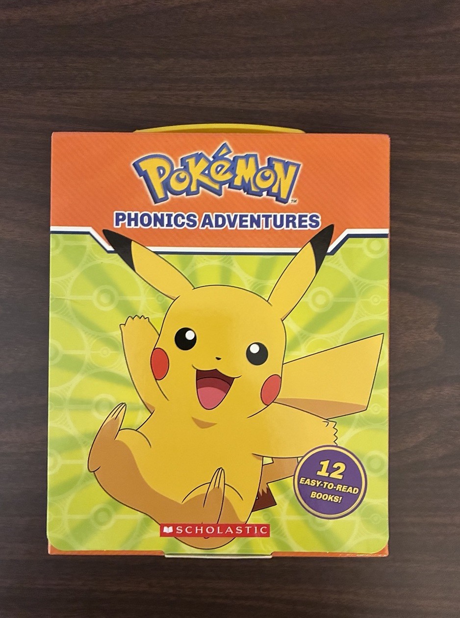 Pokemon Phonics Adventures Box Set 12 Books Scholastic Early Reader