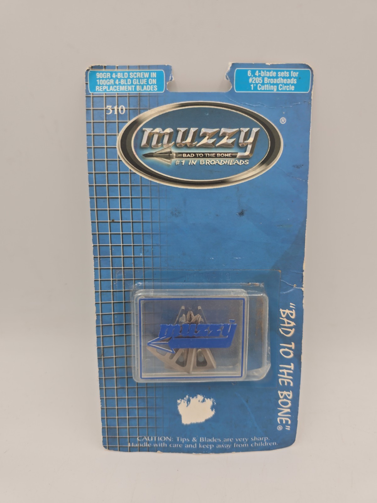 MUZZY #310 BROADHEAD REPLACEMENT BLADES 90/100gr (6-4 Blade Sets) MUZZY #310 BROADHEAD REPLACEMENT BLADES 90/100gr (6-4 Blade Sets)