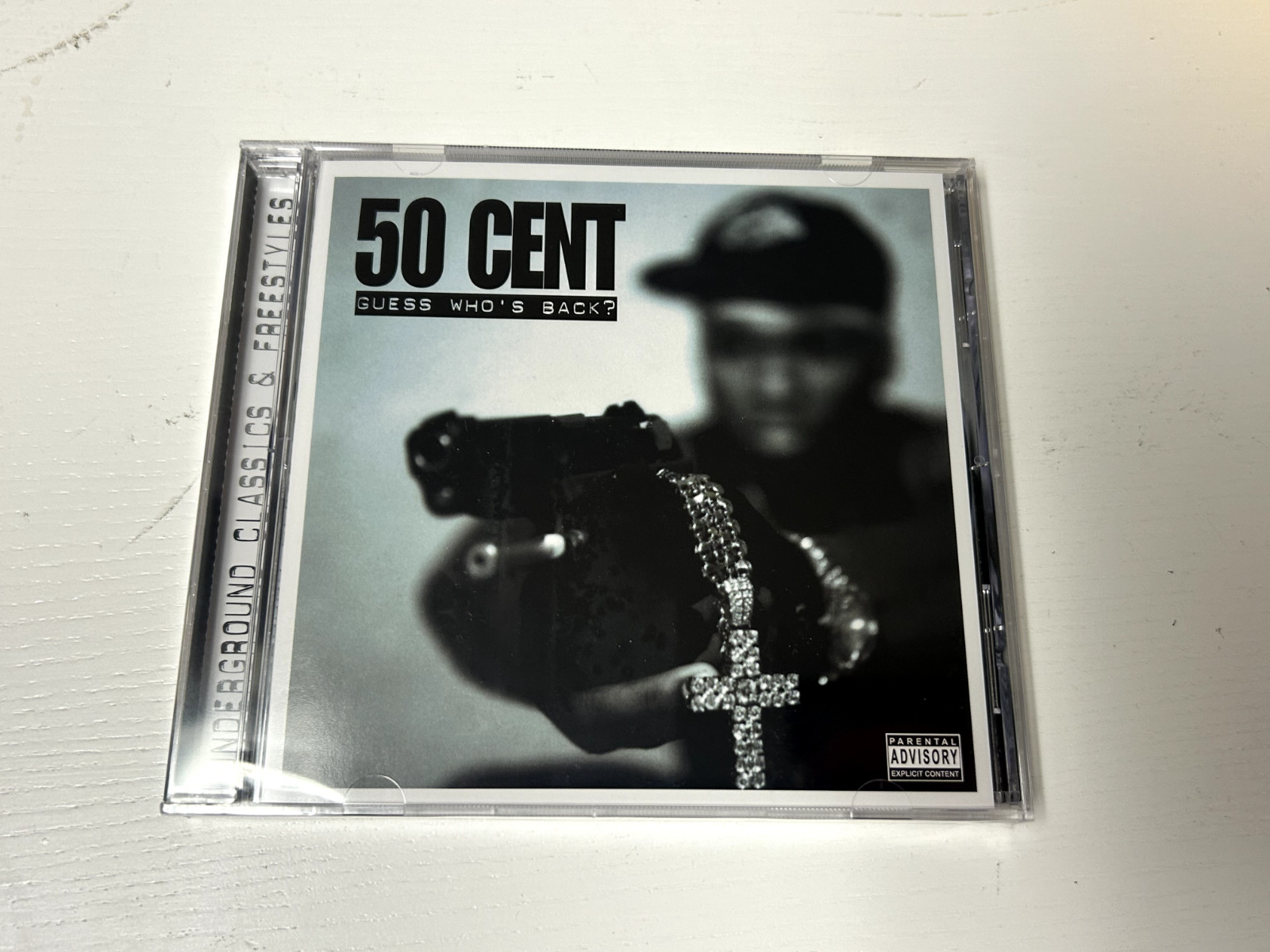 50 Cent Guess Who’s Back New Sealed Official Debut Mixtape CD Very Rare 50 Cent Guess Who’s Back New Sealed Official Debut Mixtape CD Very Rare