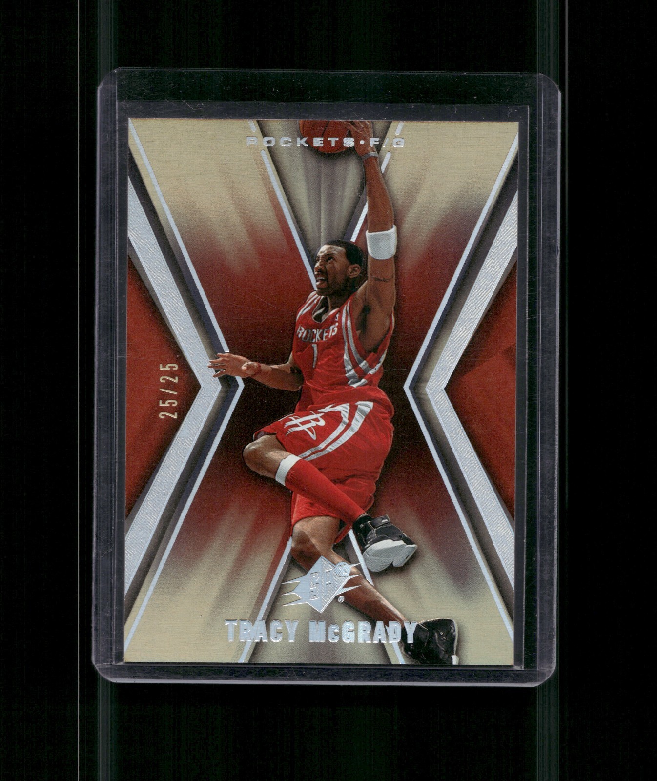 2005-06 Upper Deck SPx Tracy McGrady #29 Spectrum /25 Rockets HOF 2005-06 Upper Deck SPx Tracy McGrady #29 Spectrum /25 Rockets HOF