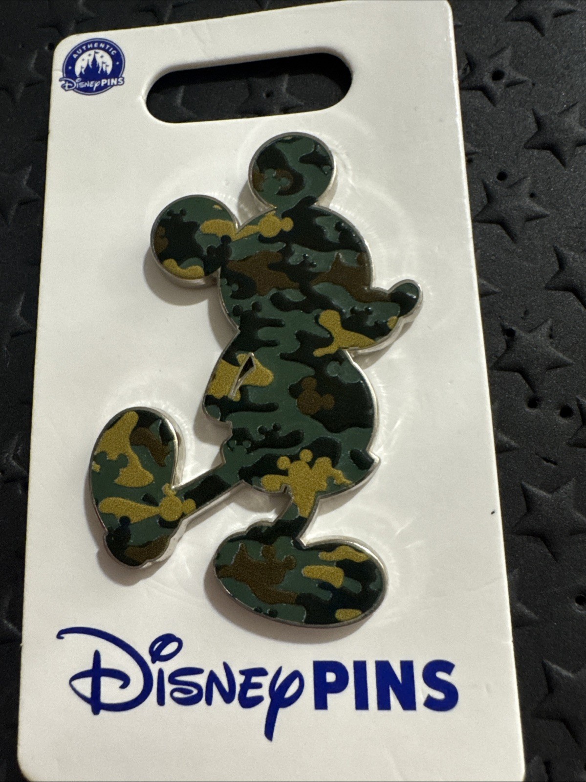 2025 Disney Parks Military Camouflage Camo Mickey Mouse Silhouette OE Pin 2025 Disney Parks Military Camouflage Camo Mickey Mouse Silhouette OE Pin