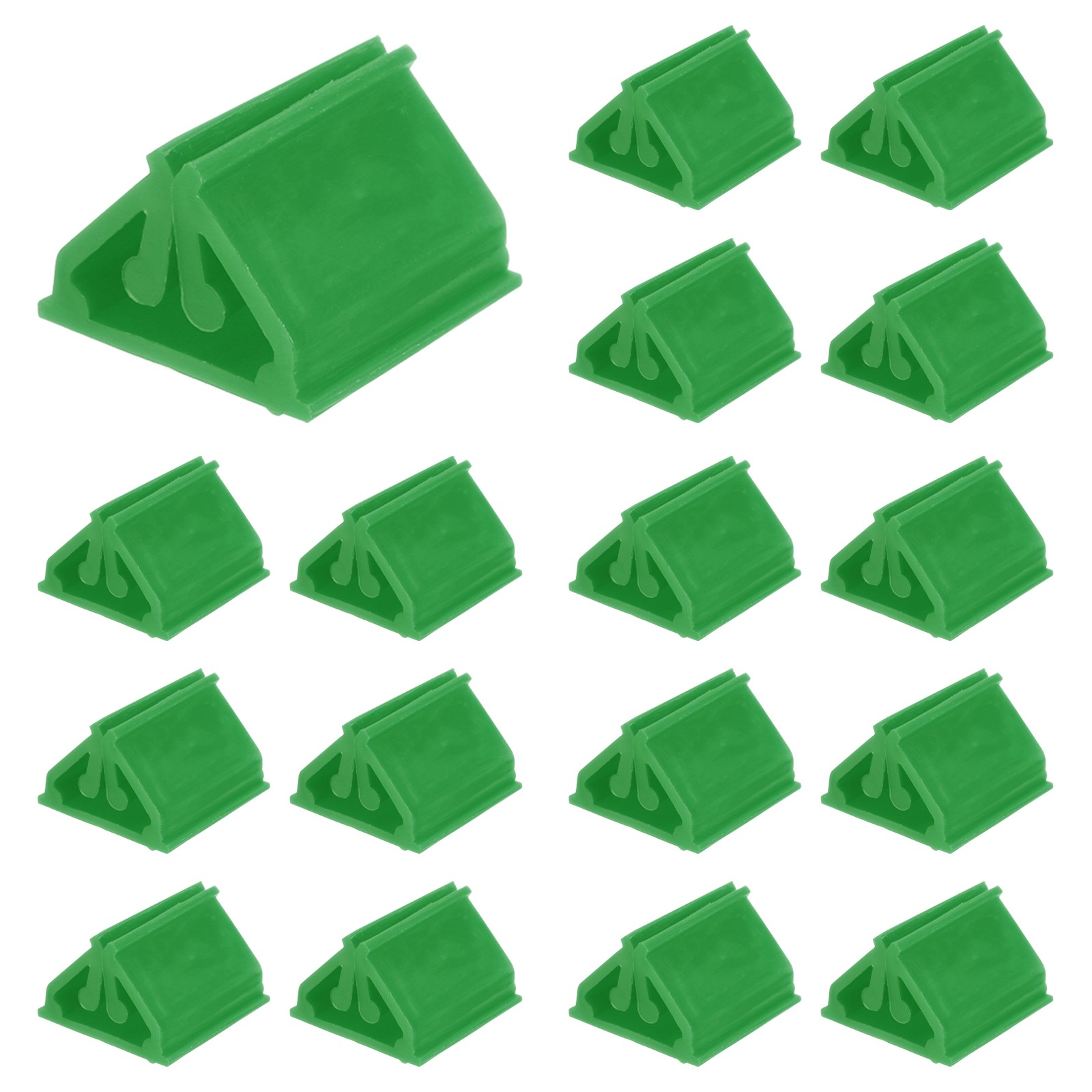 24 Pcs Game Card Stands Paper Board Business Cards Display Holders Green