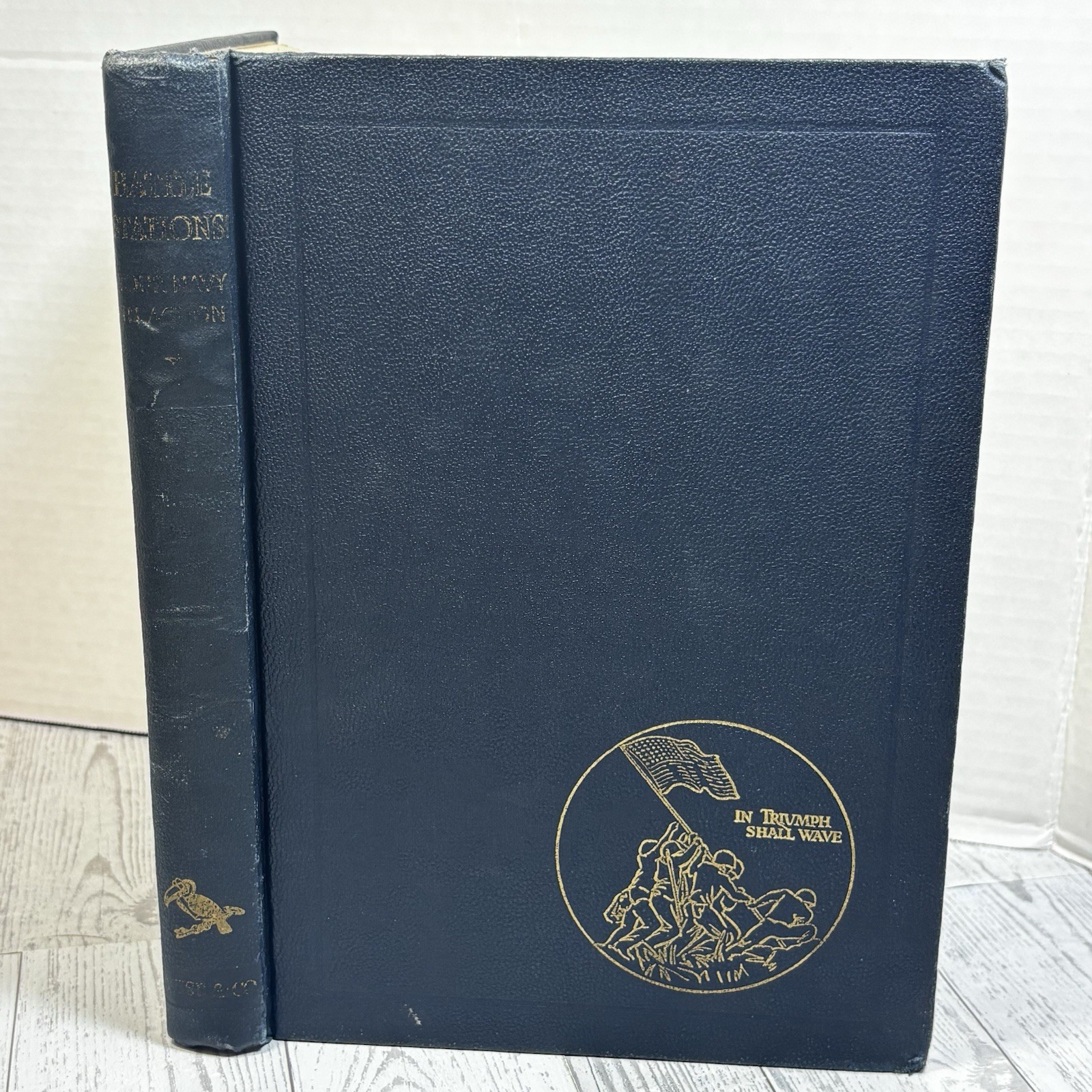 Battle Stations Your Navy in Action 1946 WWII Naval History Photo Book