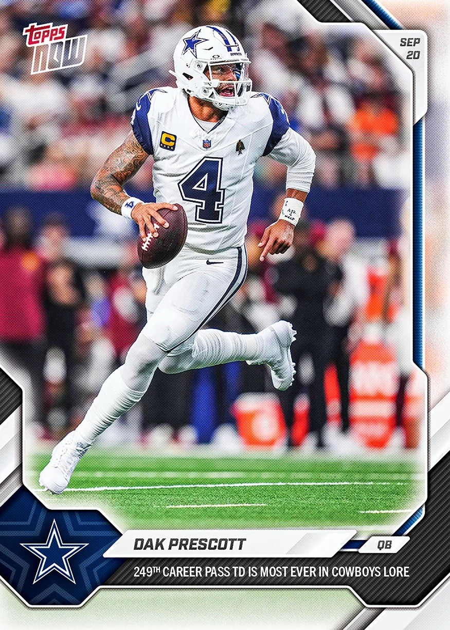 *PRE SALE* Dak Prescott - 2026-27 NFL Topps NOW® - Card 24