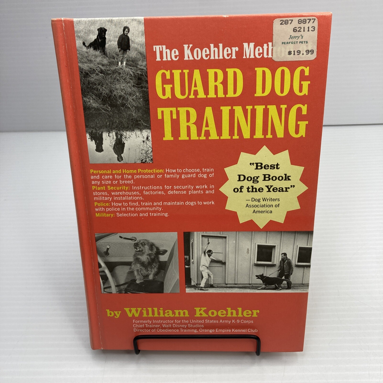 The Koehler Method of Guard Dog Training William Koehler Hardcover 25th Print The Koehler Method of Guard Dog Training William Koehler Hardcover 25th Print