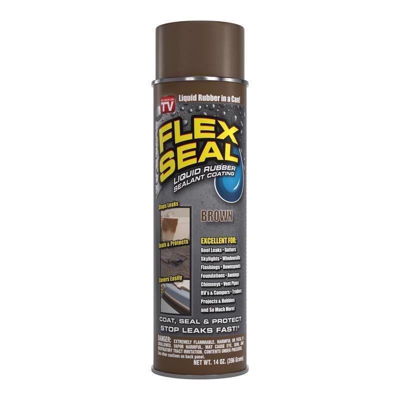 Flex Seal Brown Rubber Spray Sealant (Case of 6) Flex Seal Brown Rubber Spray Sealant (Case of 6)