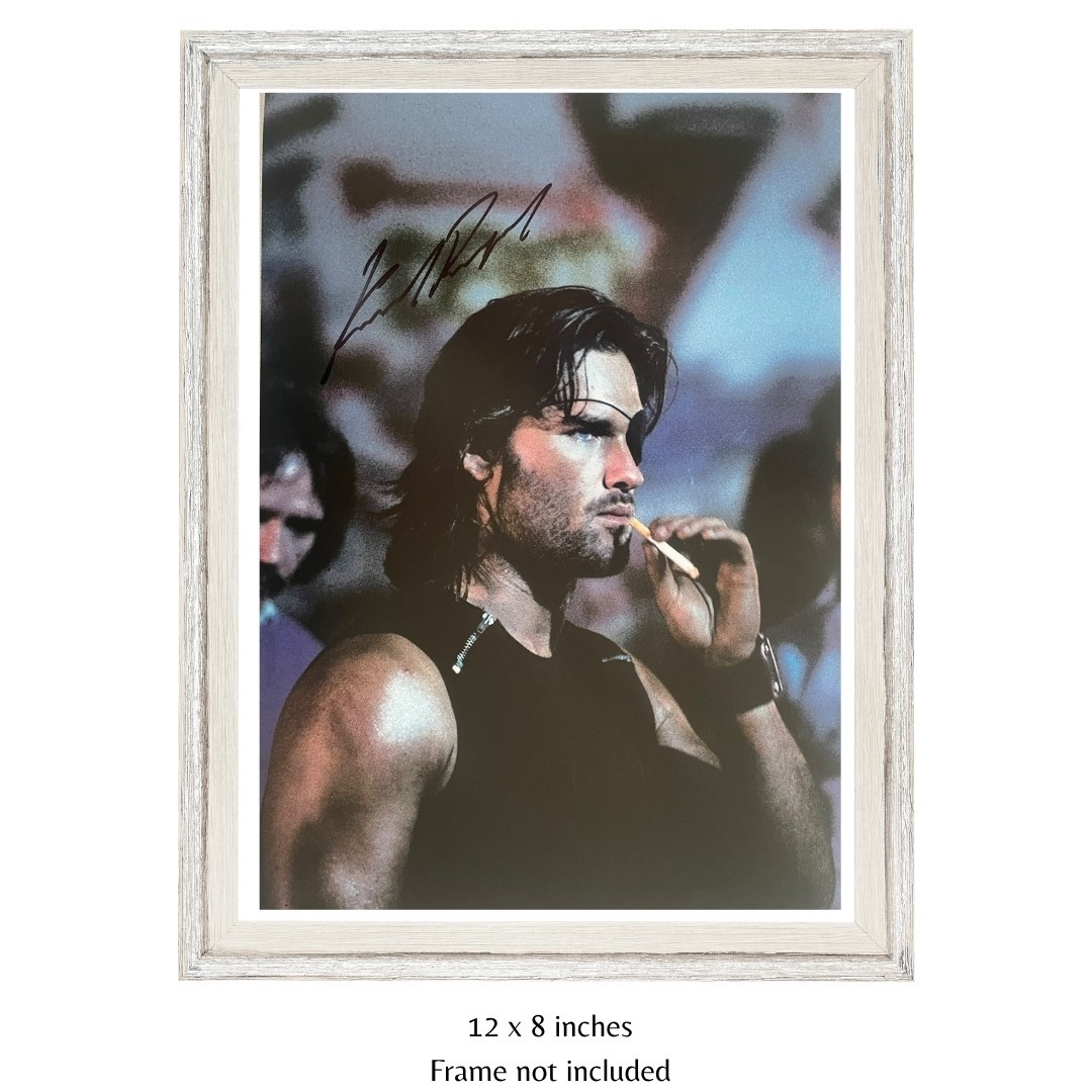 Kurt Russell as Snake Plissken Hand Signed Escape Autograph Photo + Verified COA