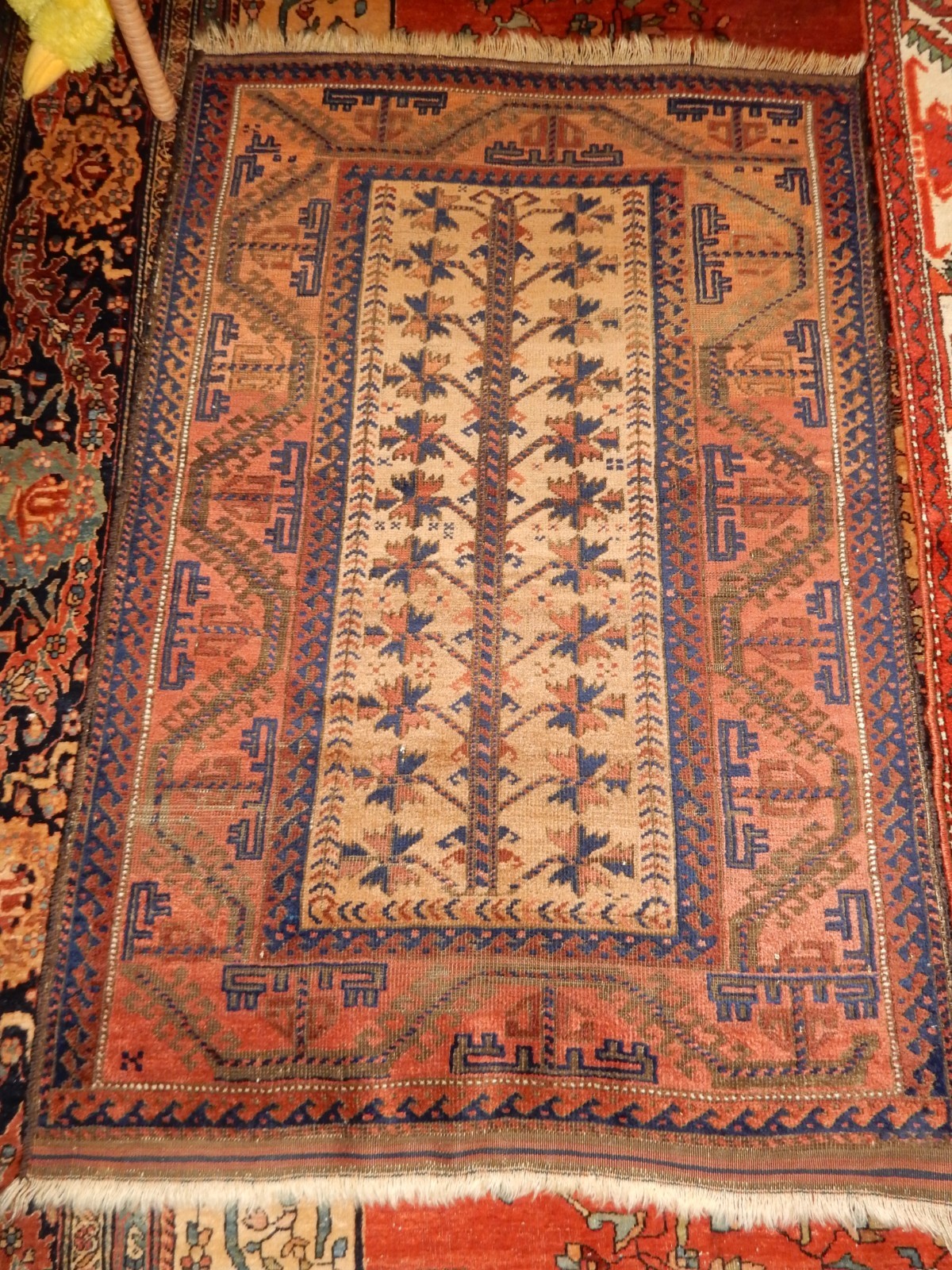 ANTIQUE CAUCASIAN RUG KAZAK  SHIRVAN HERIZ  CARPET ORIENTAL RUG ANTIKER TEPPICH