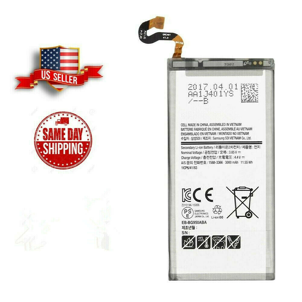 New For Samsung Galaxy S8 SM-G950 EB-BG950ABA G950U Battery Replacement 3000mAh New For Samsung Galaxy S8 SM-G950 EB-BG950ABA G950U Battery Replacement 3000mAh