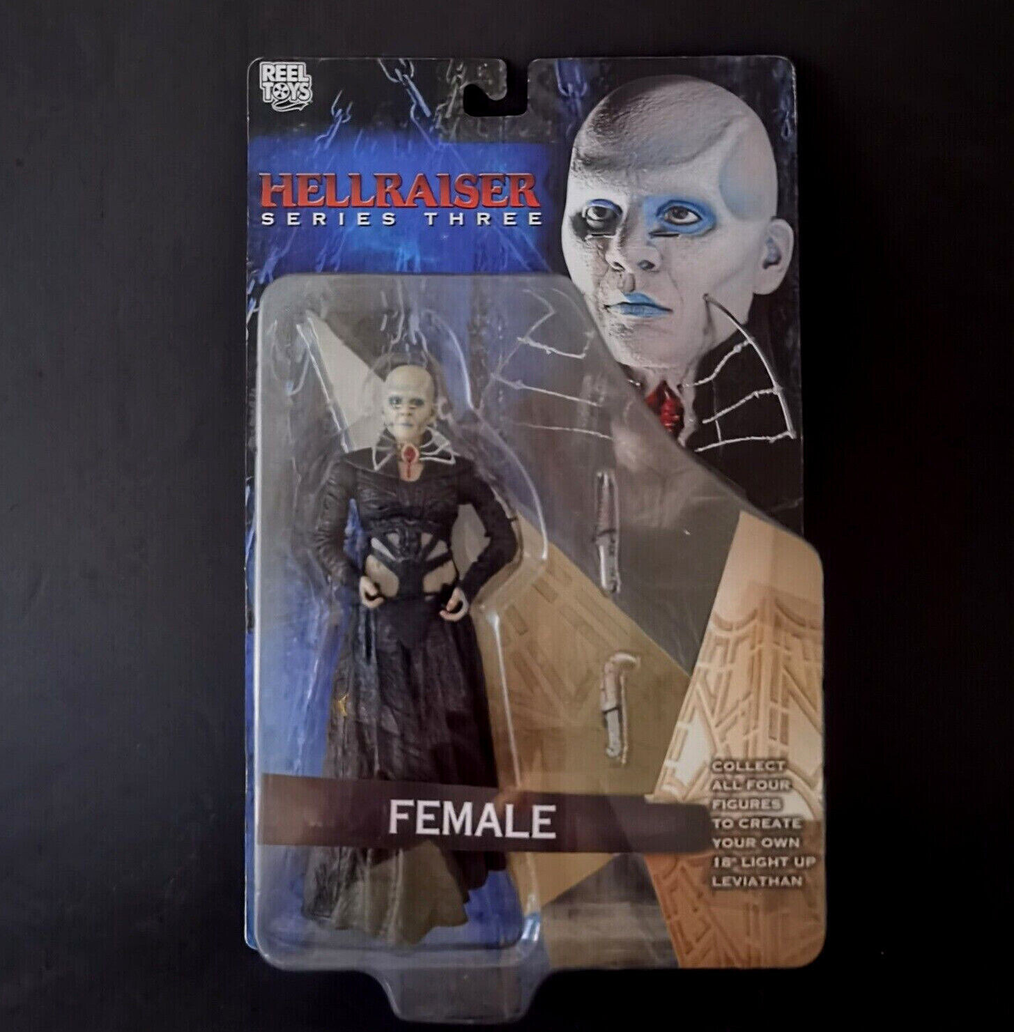 Hellraiser Series 3 Female Figure Neca 2003 Vintage Plastic