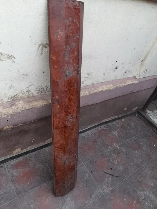 Vintage Large Bakelite Lamp Housing Base Industrial Cover 120cm 3kg Marbled Brow Vintage Large Bakelite Lamp Housing Base Industrial Cover 120cm 3kg Marbled Brow