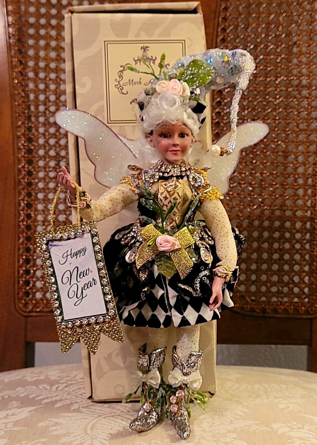 RETIRED Mark Roberts New Year Girl Fairy Small Collectible Figure EXCELLENT