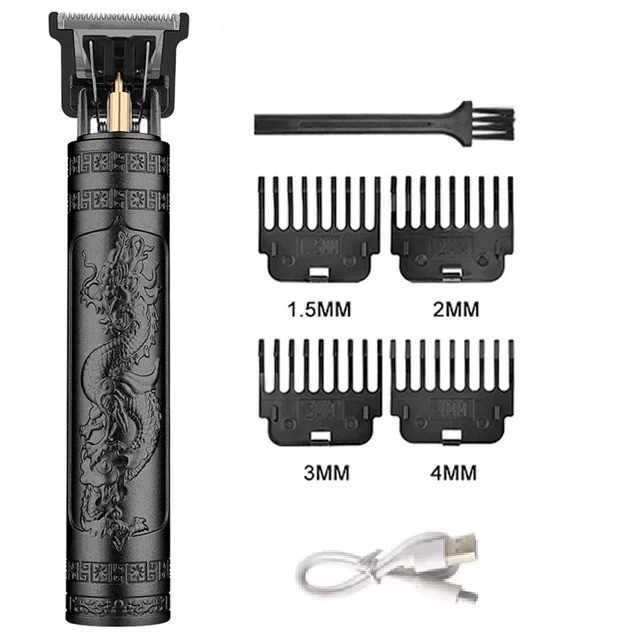 T9 Vintage Men's Electric Hair Clipper Beard Trimmer Rechargeable Kit T9 Vintage Men's Electric Hair Clipper Beard Trimmer Rechargeable Kit