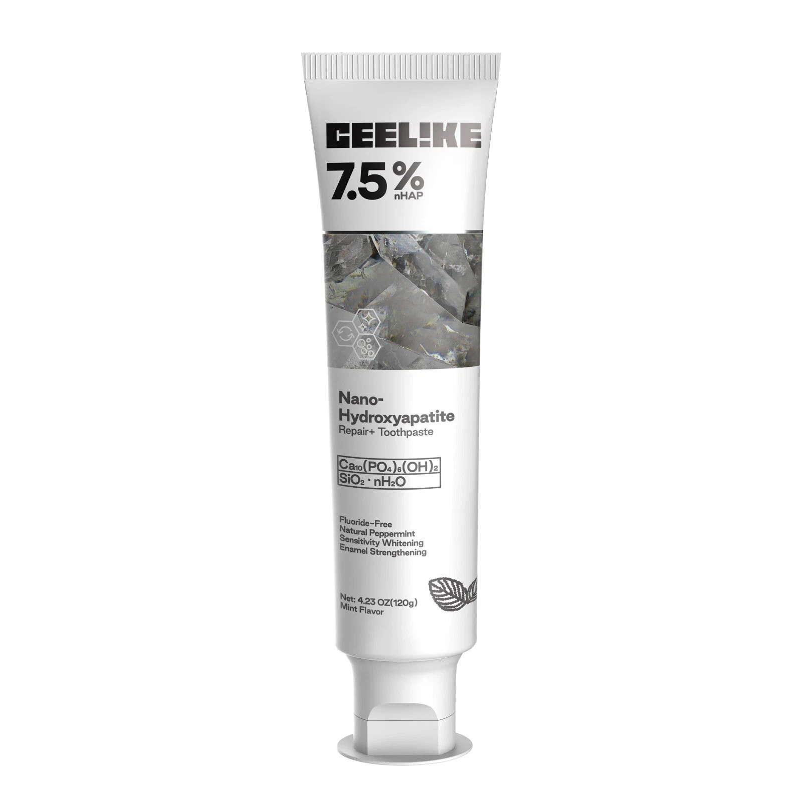 CEELIKE 7.5% Nano Hydroxyapatite Toothpaste - Sensitivity Relief & Remineralize