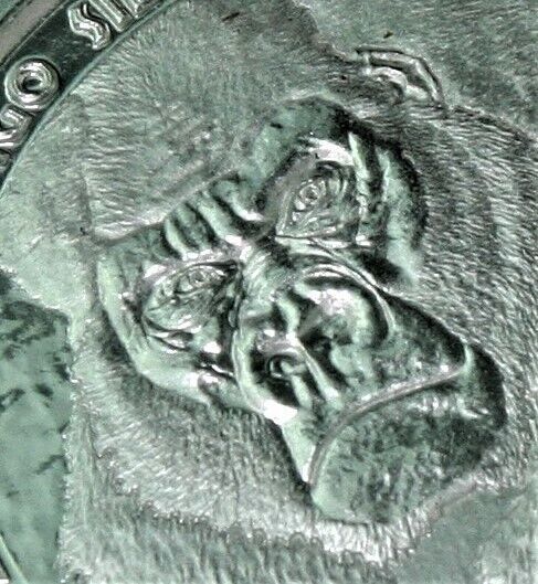 2018 Congo Silverback Gorilla .999 1 oz silver Scottsdale 5000 francs BU in cap
