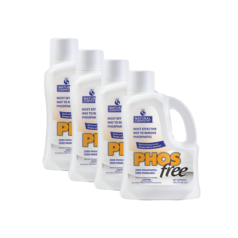 Natural Chemistry 05121 Swimming Pool PHOSfree Phos Free Chemical - 4 x 3 Liter Natural Chemistry 05121 Swimming Pool PHOSfree Phos Free Chemical - 4 x 3 Liter