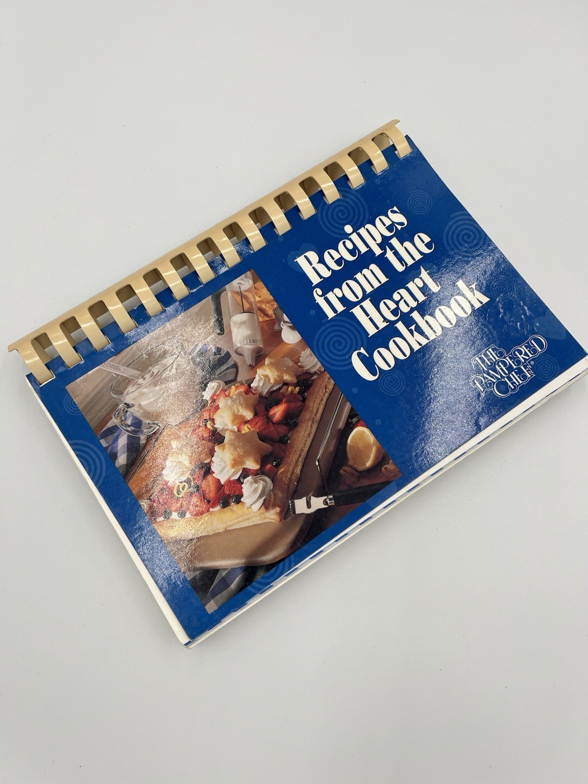 Vintage 1997 Recipes from the Heart Cookbook Spiral Bound Retro Recipe Book