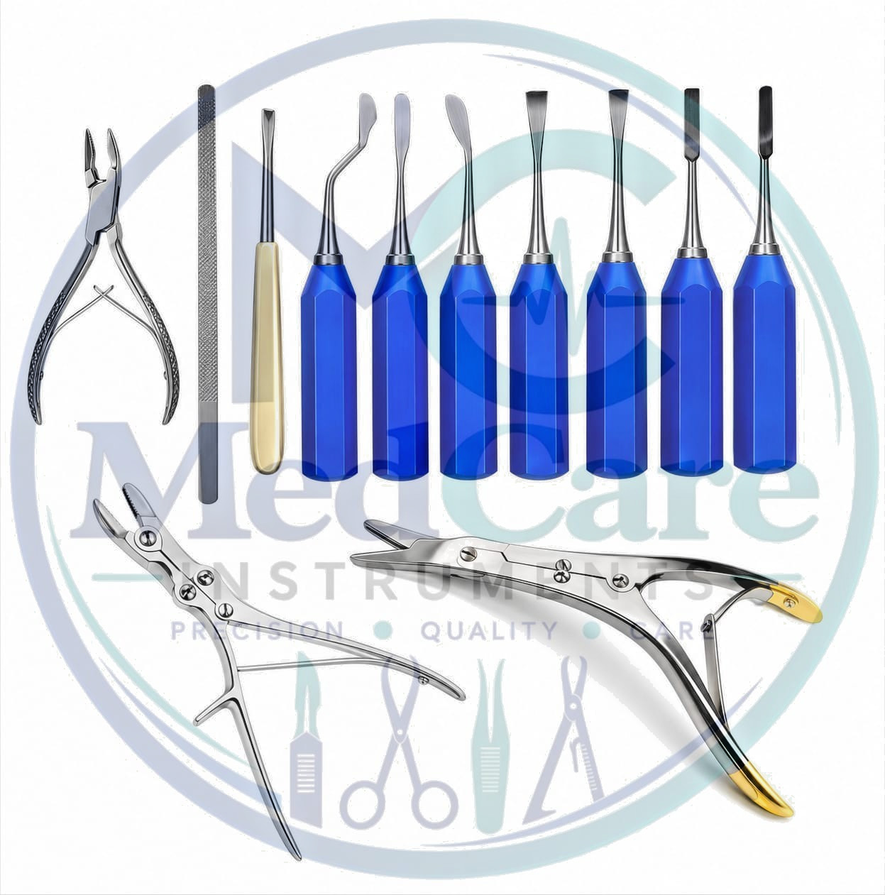 Rhinoplasty Instruments Preservation Set German Stainless Steel Plastic Surgery