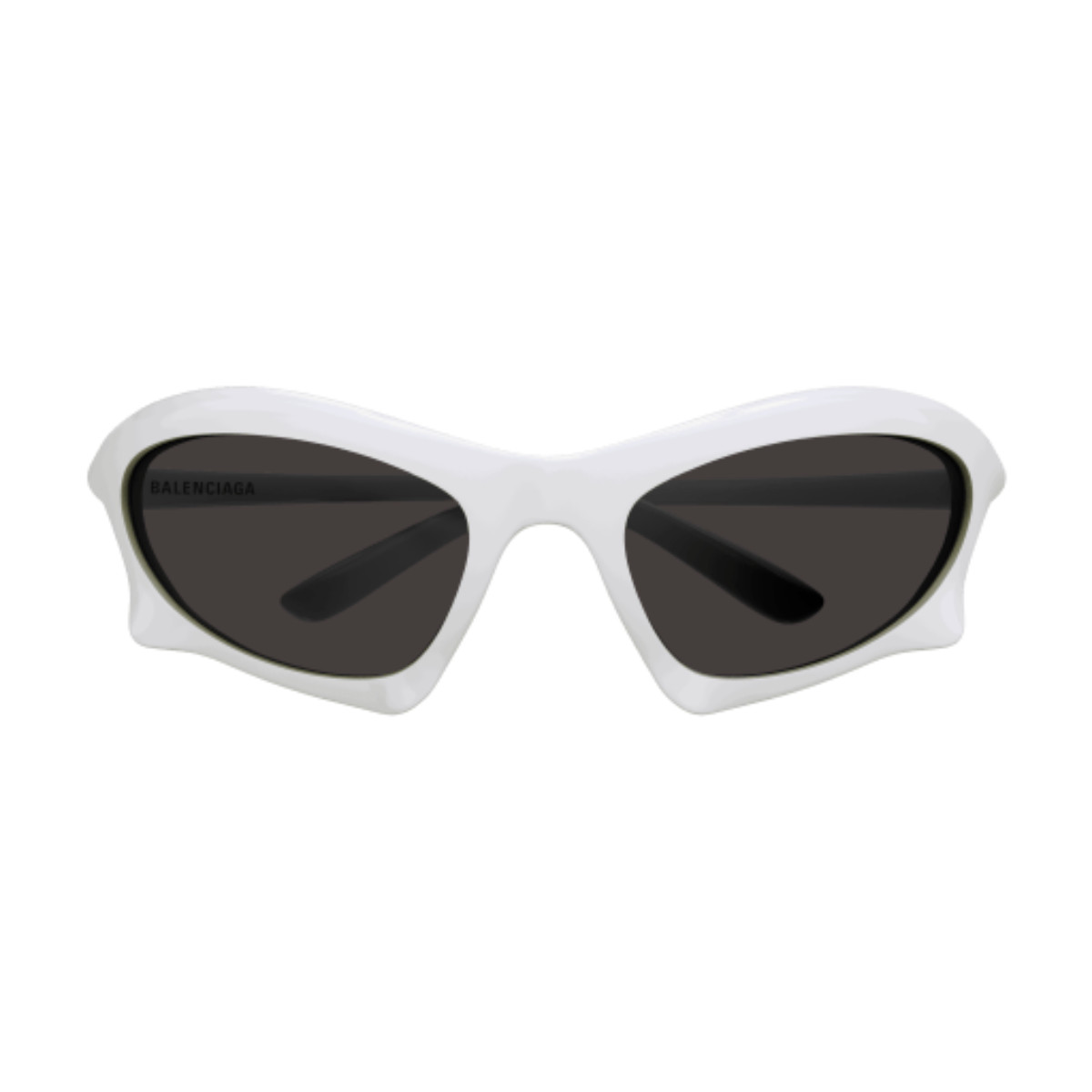 BAT RECTANGLE SUNGLASSES IN WHITE BALENCIAGA BB0229S-004