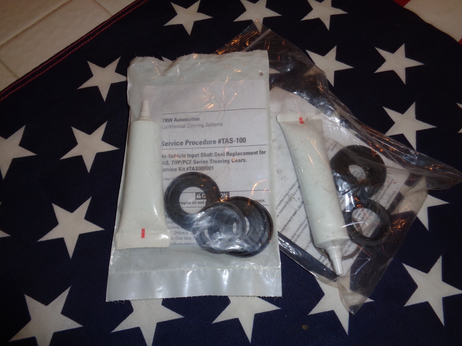 WOW 30% DISCOUNT OEM TRW POWER STEERING GEARBOX INPUT SHAFT SEAL KIT # TAS000001
