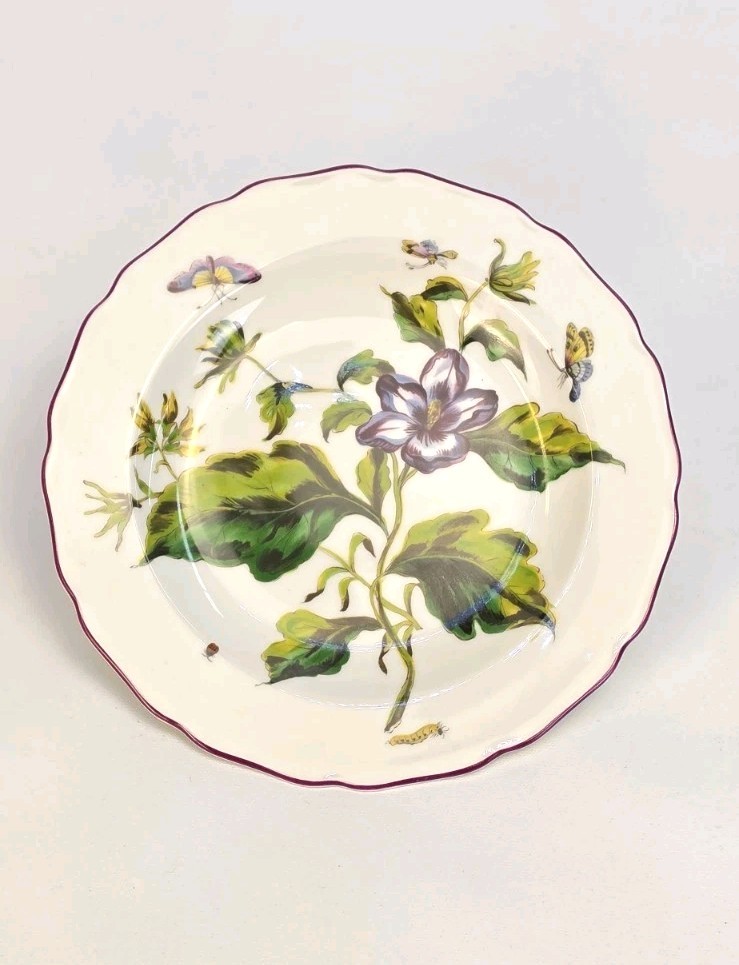 Mottahedeh Chelsea Botanical Plate Metropolitan Museum Sir Hans Sloane Portugal