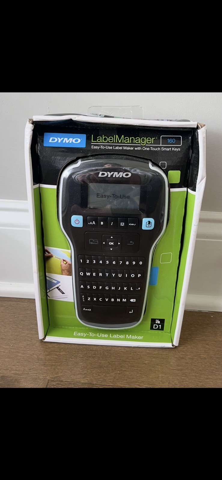 Dymo LabelManager 160 Portable Label Maker LMR-160 Handheld: Starter Cassette Dymo LabelManager 160 Portable Label Maker LMR-160 Handheld: Starter Cassette