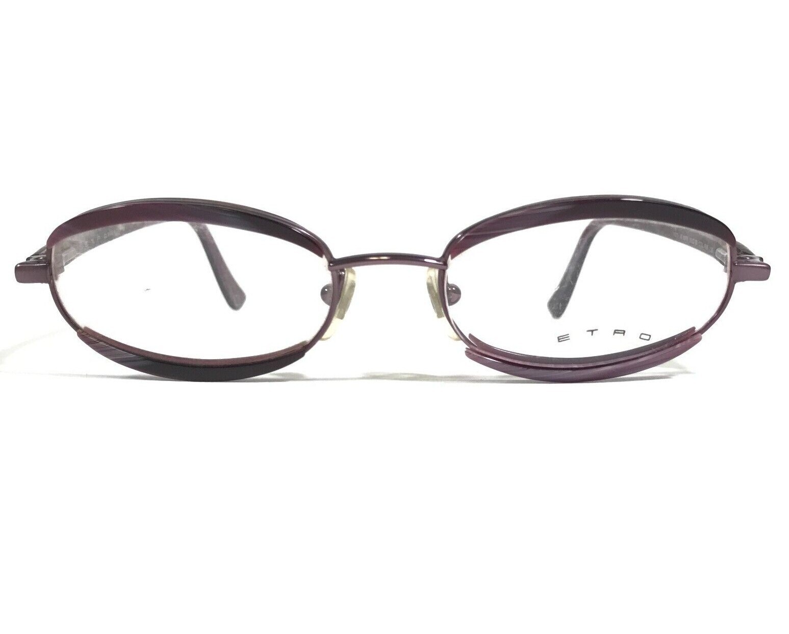 Etro MOD. VE 9379 COL. R95 Eyeglasses Frames Purple Round Full Rim 50-18-135 Etro MOD. VE 9379 COL. R95 Eyeglasses Frames Purple Round Full Rim 50-18-135