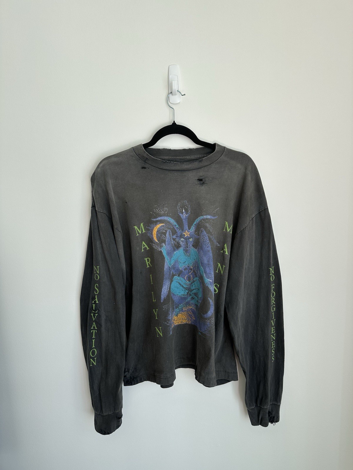 GRAIL Vintage Marilyn Manson When I’m God Everyone Dies Long-sleeve T-shirt GRAIL Vintage Marilyn Manson When I’m God Everyone Dies Long-sleeve T-shirt