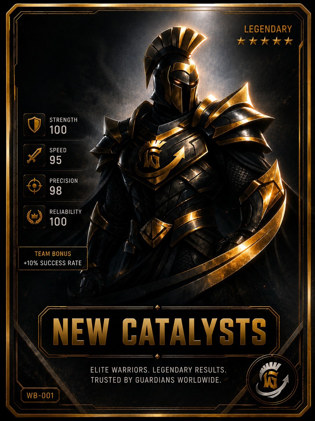 CardWarriorBoost Custom | Exotic | New Catalysts |  D2 |