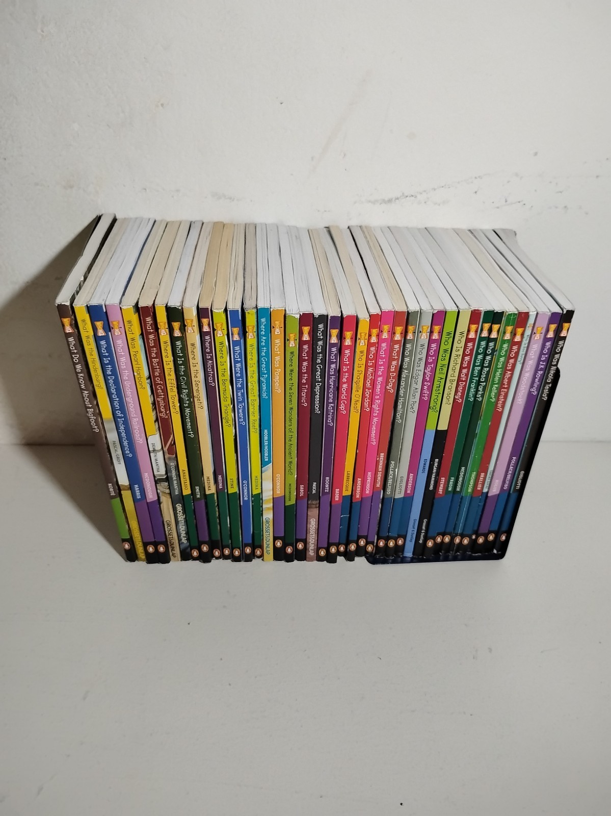 LOT OF 38 Who Was? Who Is? Who Are? Where Is? I Am Kids Books