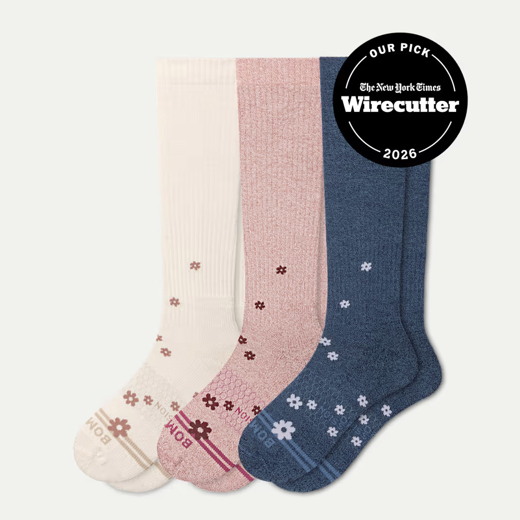 Brand new Women's Everyday Compression Knee High Sock 3-Pack - All size