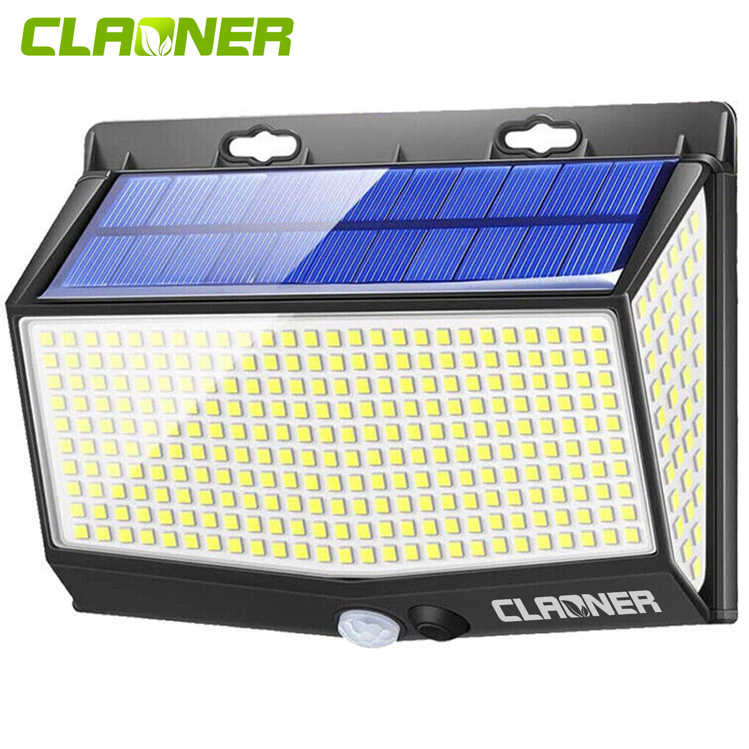 Large 468 LED Solar Wall Lights Outdoor Garden Motion Sensor Security Flood Lamp