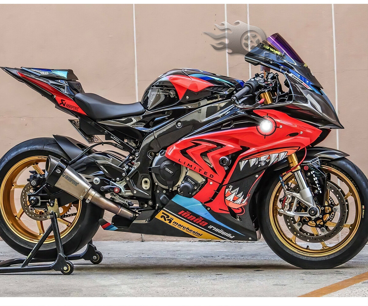 Red Shark Cowl For BMW S1000RR 2015-2016 ABS Shell Set Bodywork Fairing Kit Red Shark Cowl For BMW S1000RR 2015-2016 ABS Shell Set Bodywork Fairing Kit