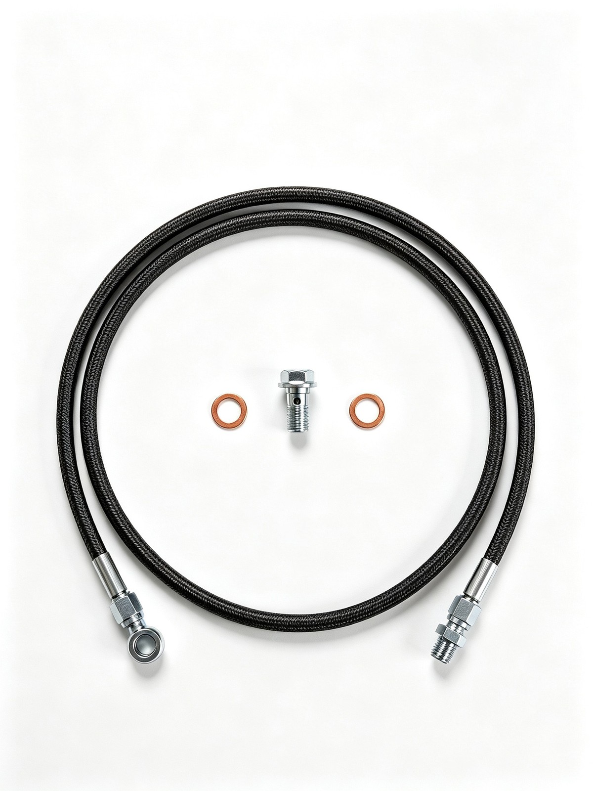 Braided Stainless Clutch Line Hose Direct Fit 94-01 Acura Integra B-Series