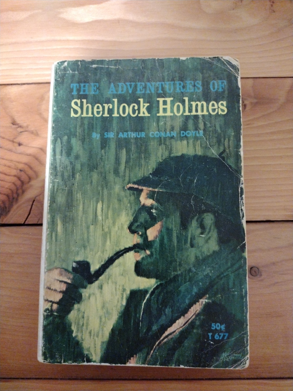 ​Vtg 1967 The Adventures of Sherlock Holmes Arthur Conan Doyle Scholastic T677 