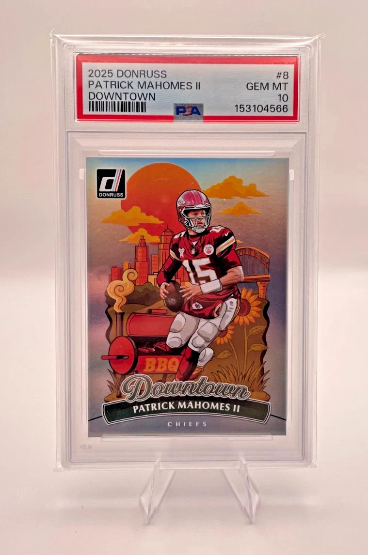 1/10 Odds For The Psa 10 Downtown Patrick Mahomes