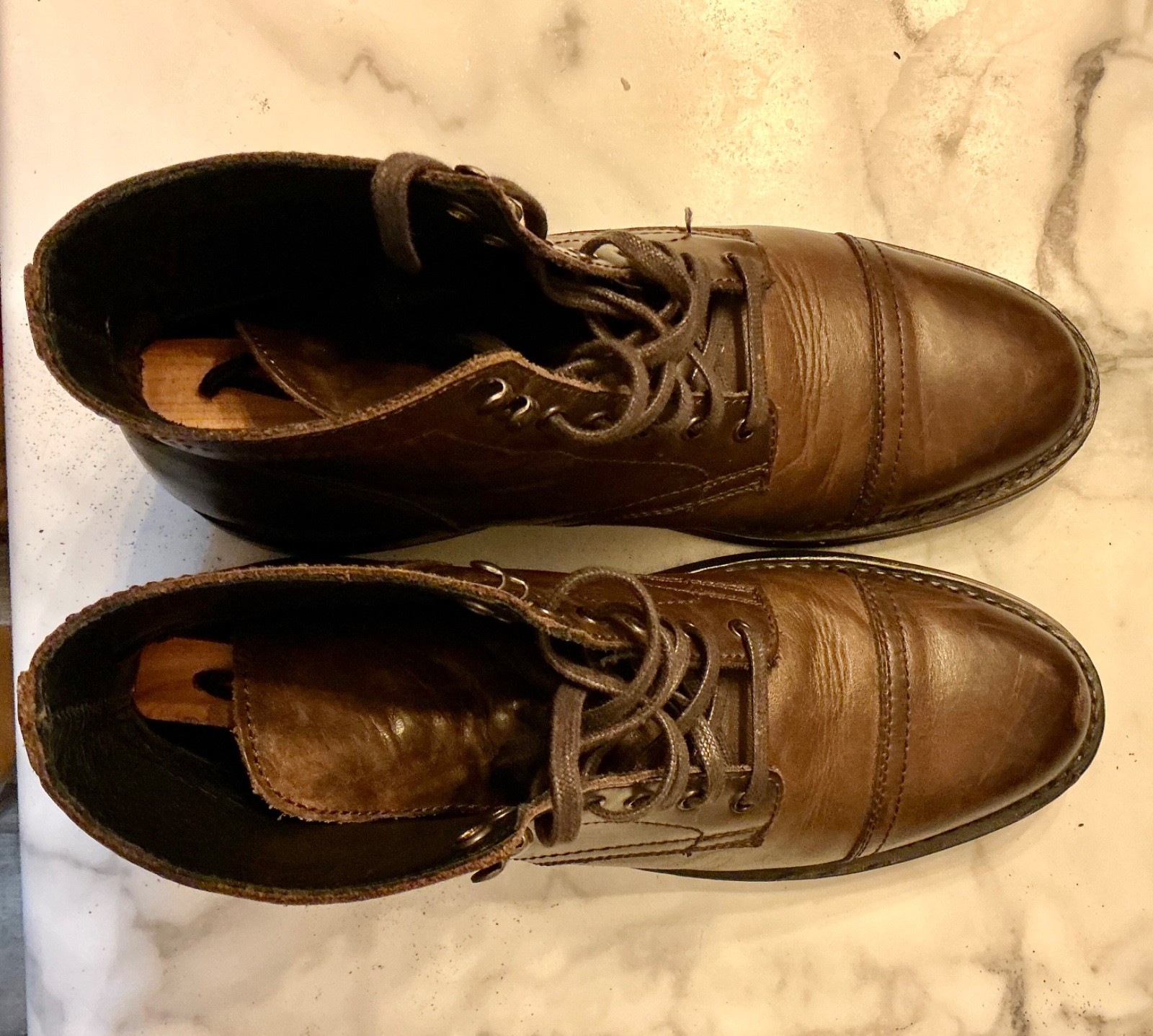 Lightly used Thursday Boots - size 9 -Brown