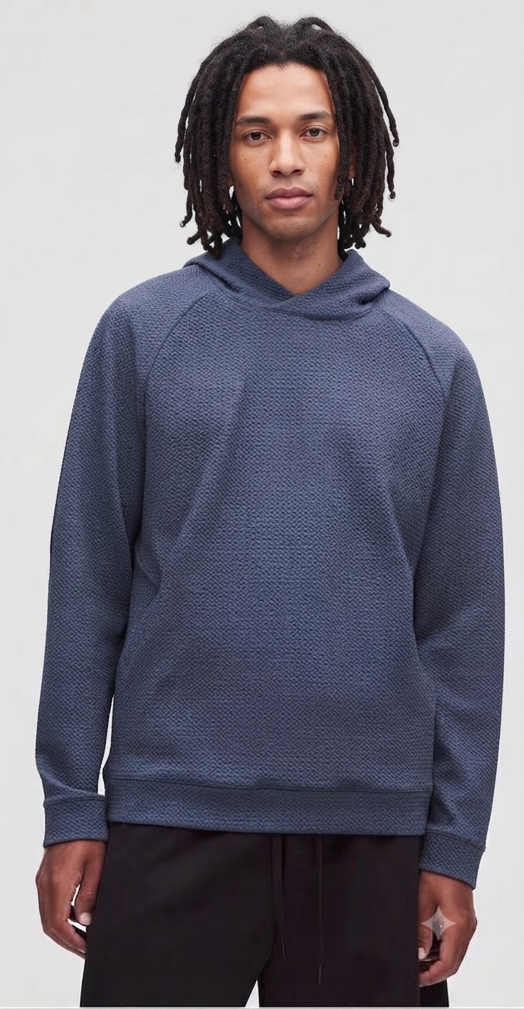 Lululemon Ease The Day Hoodie Heathered Dusty Diamond Sz M