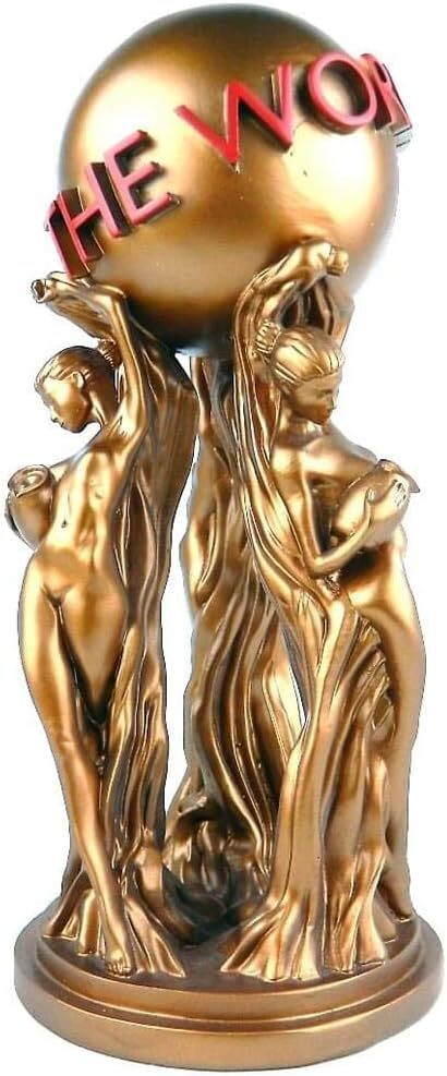 Scarface The World Is Yours 12 Inch Statue Paperweight Collectible Bronze Finish