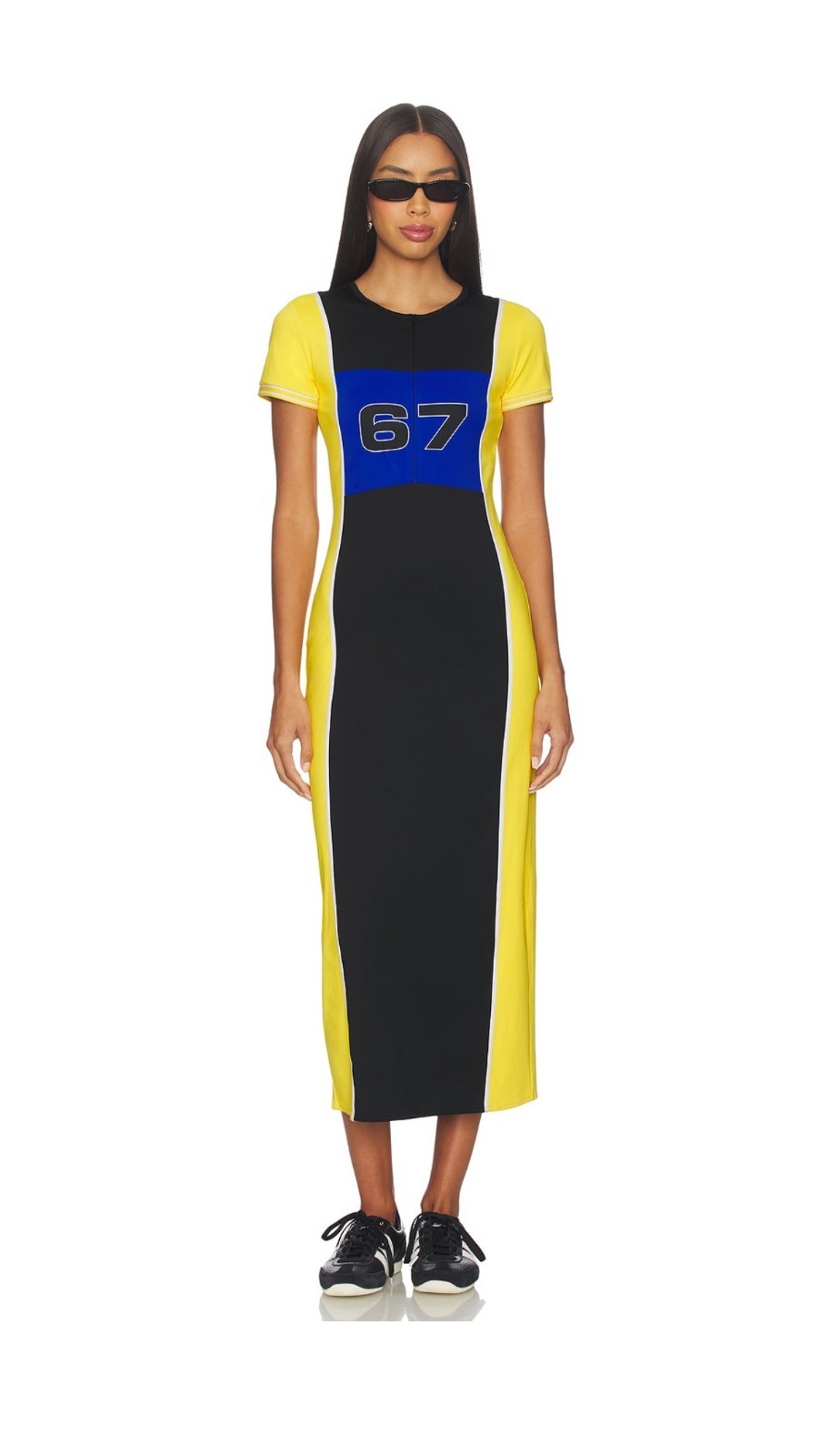 Polo Ralph Lauren Dress XS; Black, Yellow & Royal Blue. EXCELLENT CONDITION Polo Ralph Lauren Dress XS; Black, Yellow & Royal Blue. EXCELLENT CONDITION