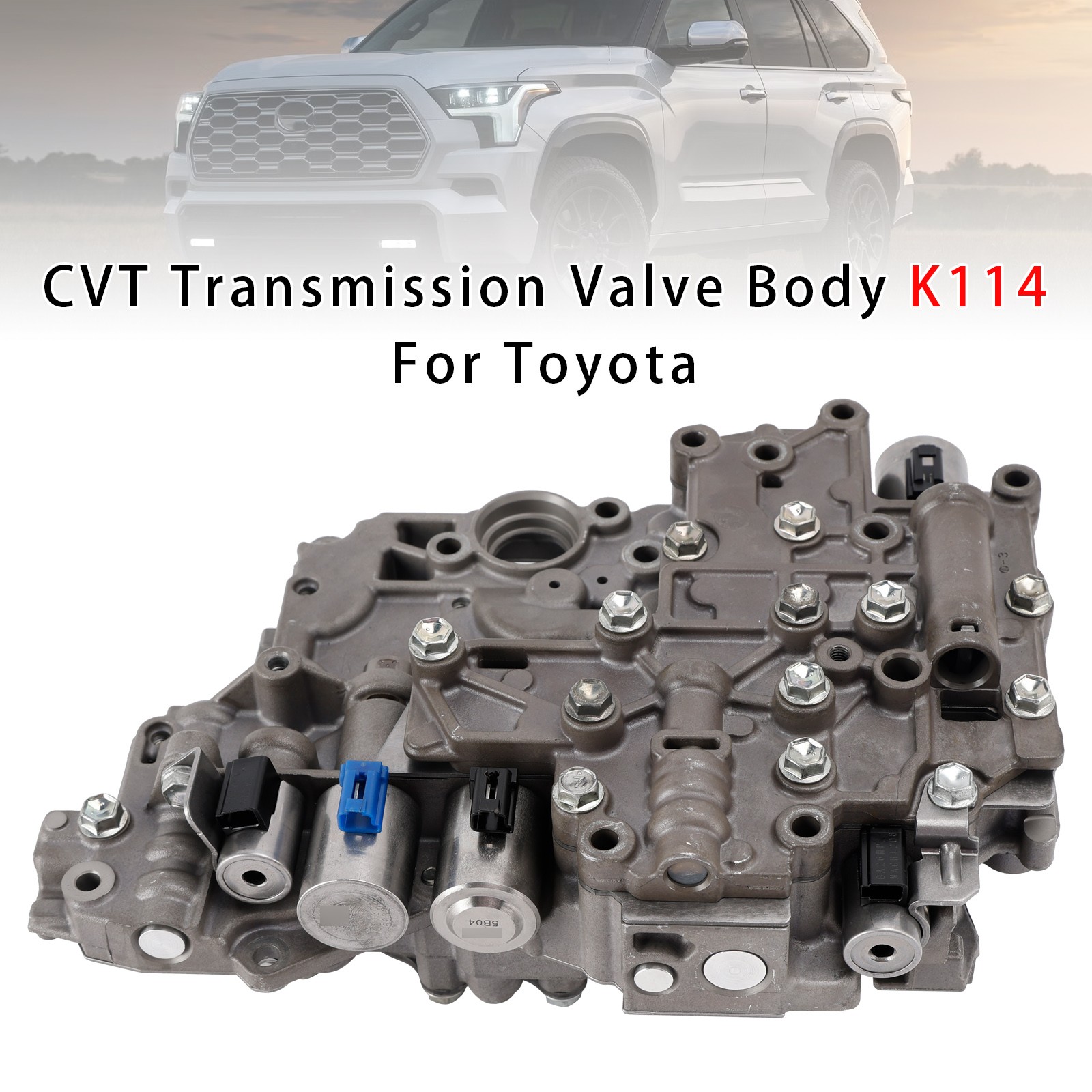 AUTOMOTIVE PART CVT TRANSMISSION VALVE BODY K114 FOR TOYOTA LEXUS REMANUFACTURED